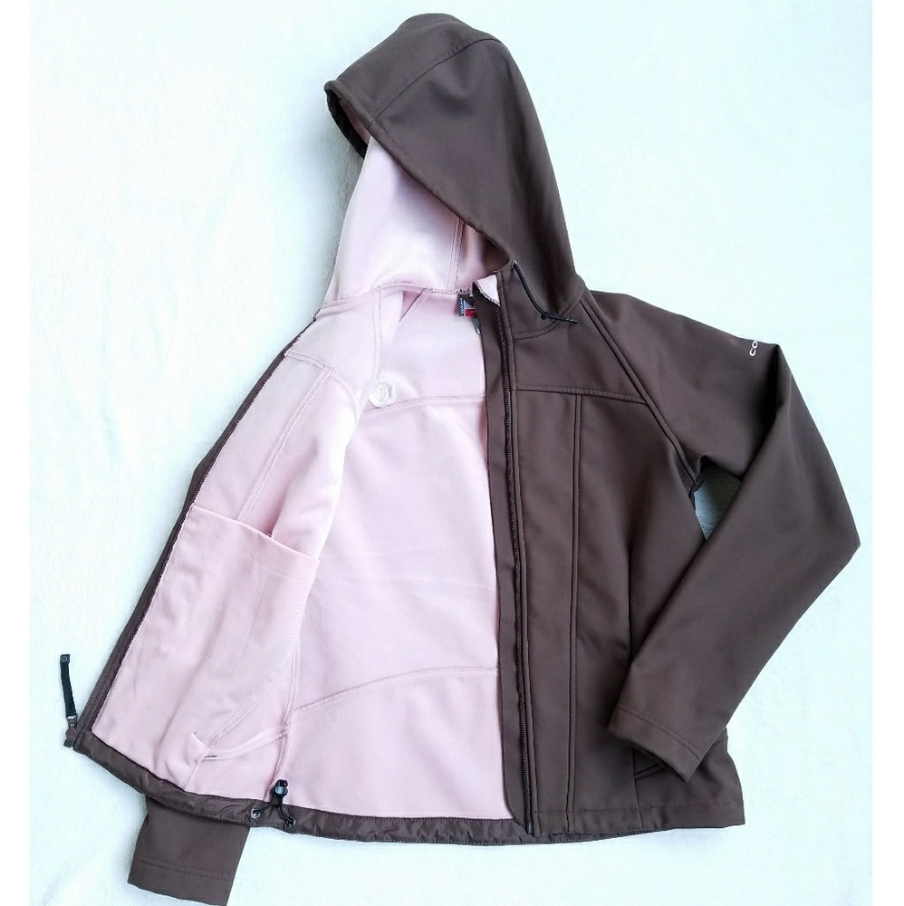 Columbia Convert Brown Jacket Small soft shell